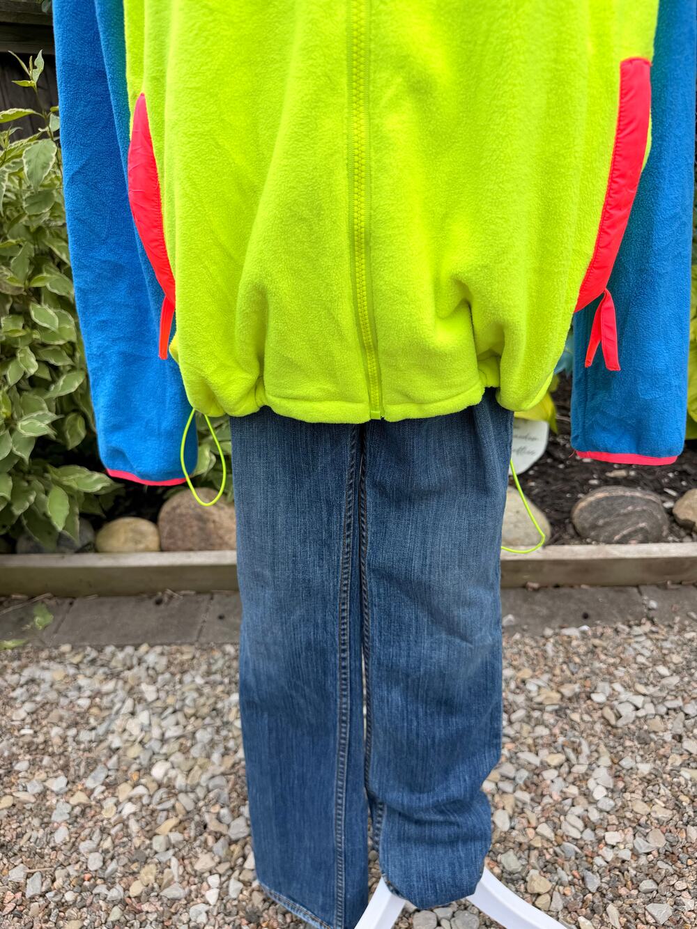 Teamltd colorblock full zip polar fleece jacket with high collar - Picture 4 of 11